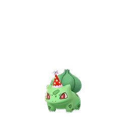 Party Bulbasaur (Shiny)