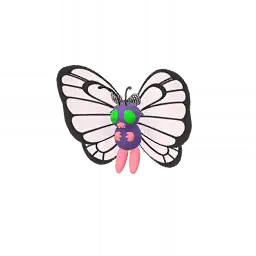 Fashion Butterfree shiny