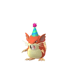 Party Raticate (Shiny)