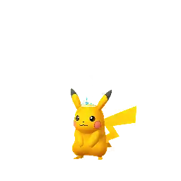 Aquamarine Pikachu shiny