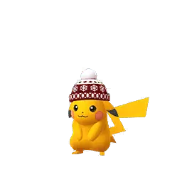 Beanie Pikachu shiny