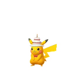 Cake Pikachu shiny