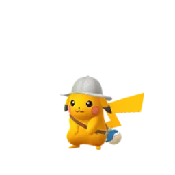 Explorer Pikachu shiny
