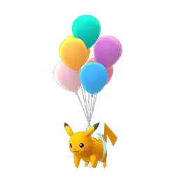 Flying Pikachu shiny