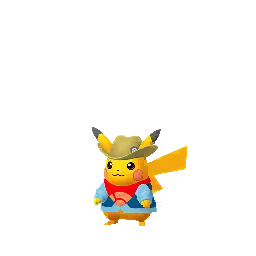 Excavator Pikachu (Shiny)