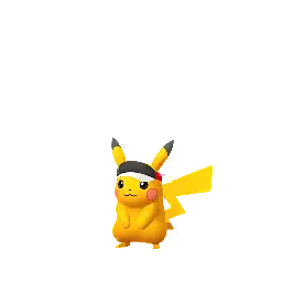 Marathon Pikachu shiny