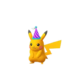Party Pikachu shiny