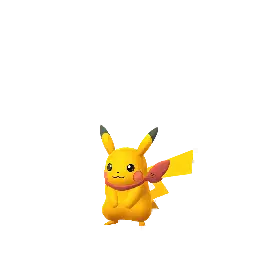 Scarf Pikachu shiny