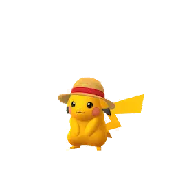 Straw Pikachu shiny