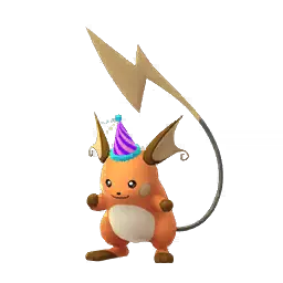 Party Raichu shiny