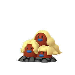 Dugtrio (Alola) shiny
