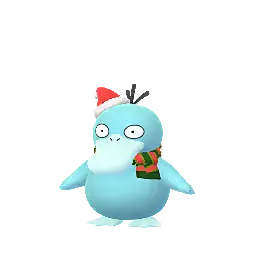 Holiday Psyduck shiny