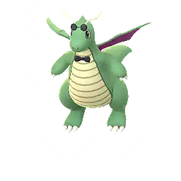 Fashion Dragonite shiny