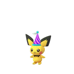 Party Pichu shiny