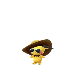 Summer Pichu shiny