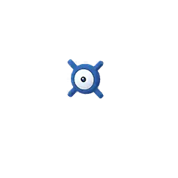 Unown X shiny