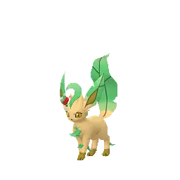 Holiday Leafeon shiny
