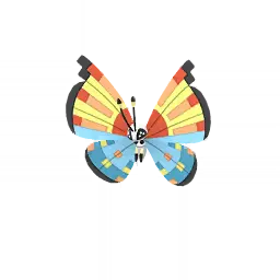 Vivillon (Ocean) shiny