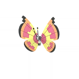 Vivillon (Sun) shiny