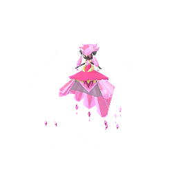Mega-Diancie shiny