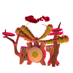 Gmax-Rillaboom shiny